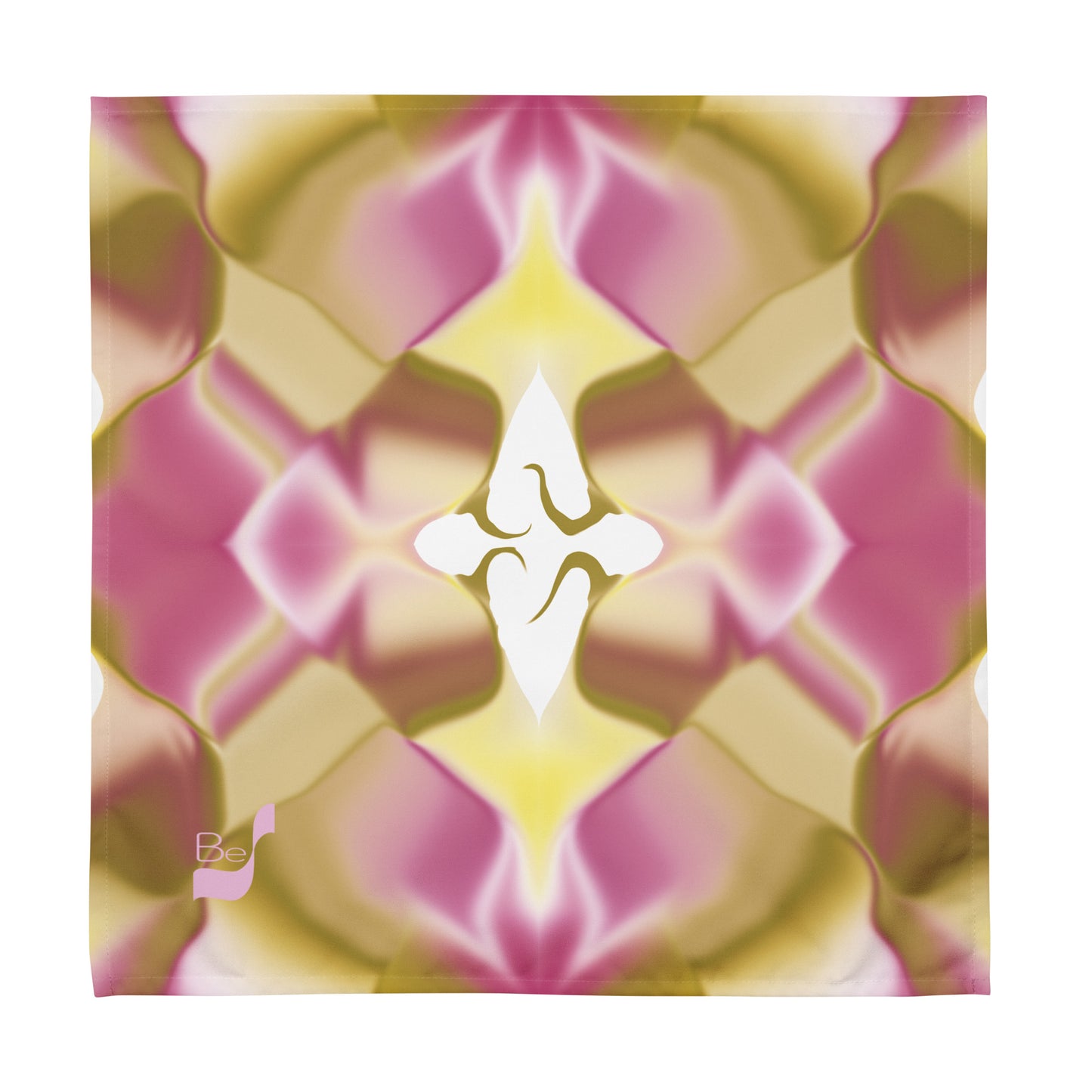 Ribbons Rose BeSculpt Kaleidoscope Cloth Napkin Set of 4