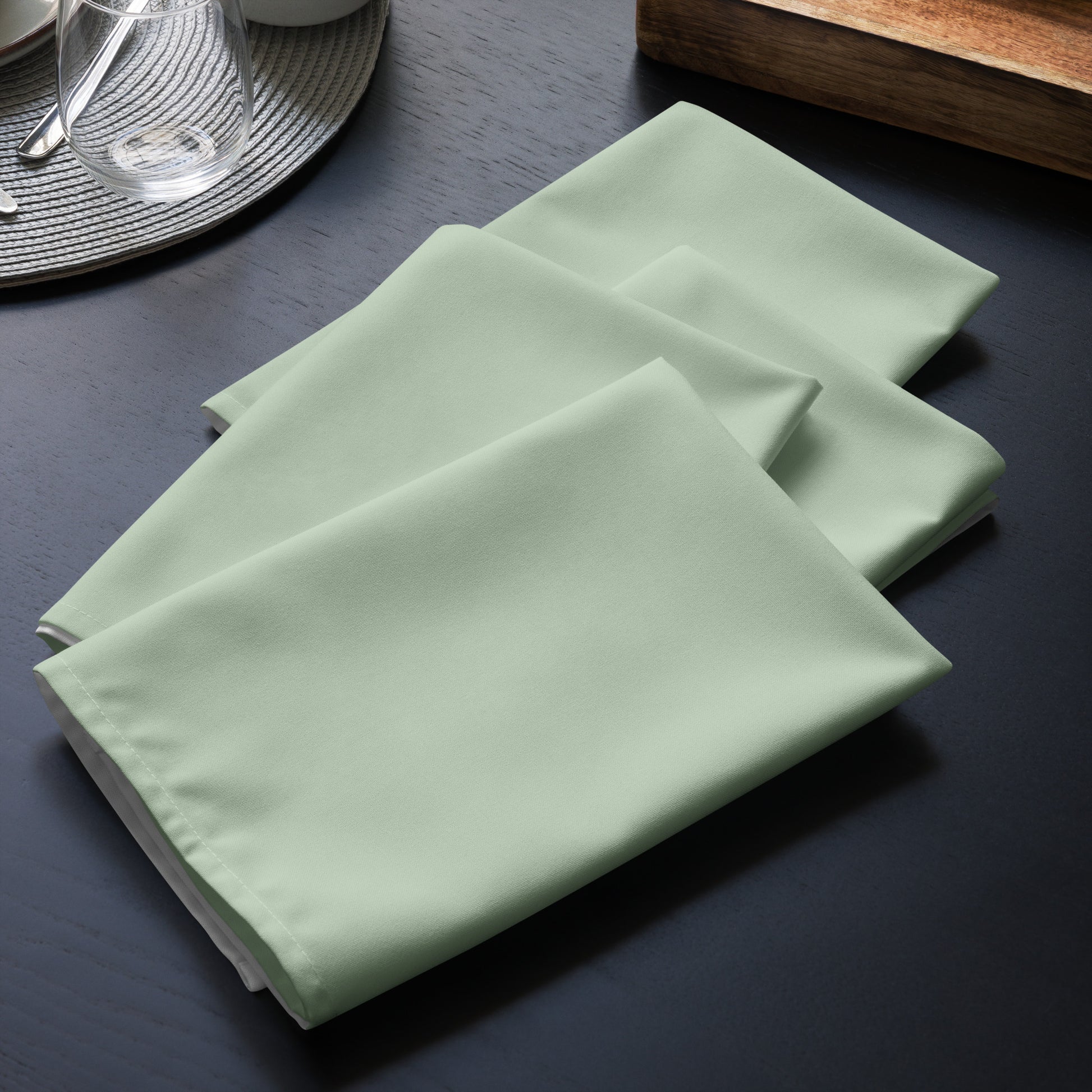 Green Tea BeSculpt Cloth Napkin Set of 4