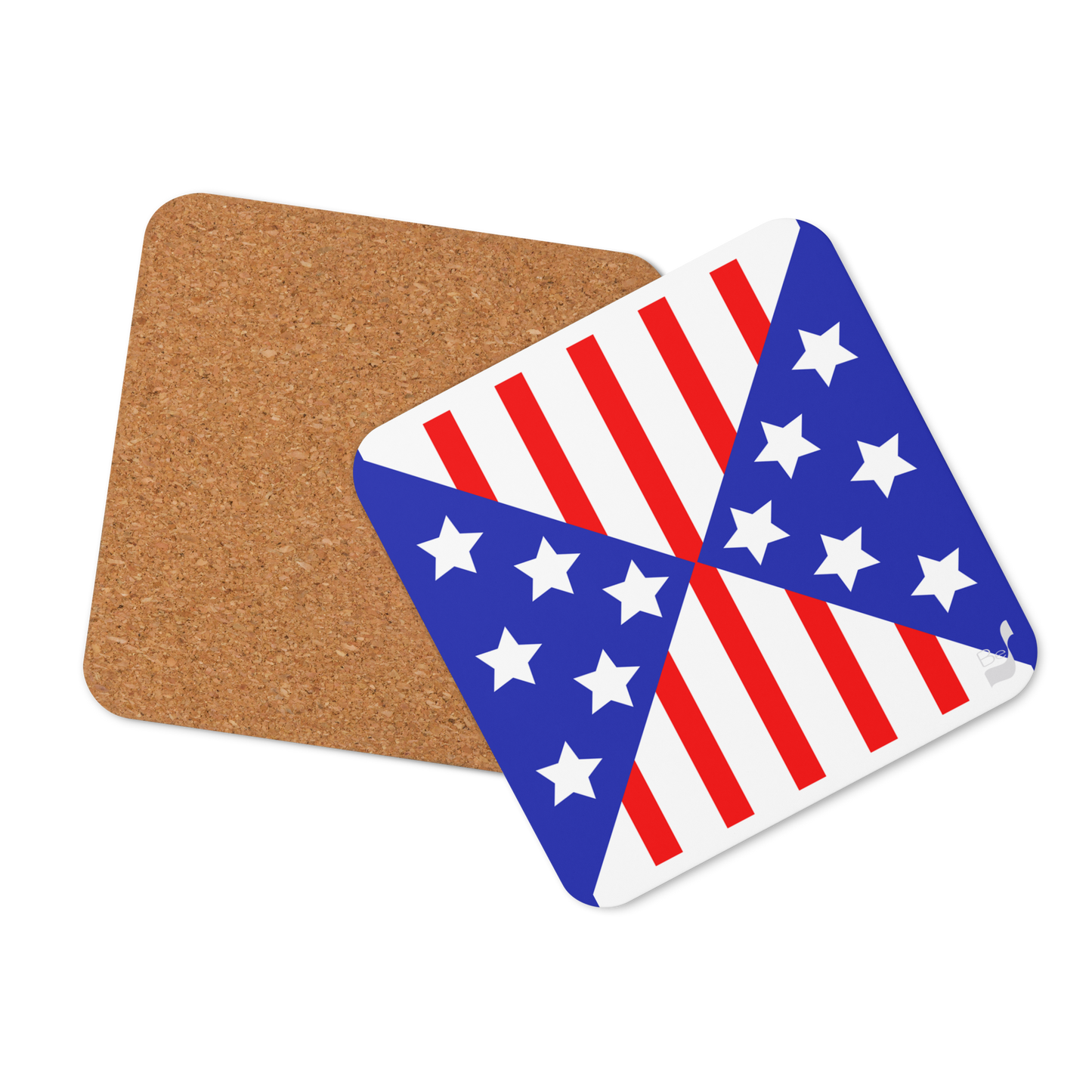 USA BeSculpt Art Cork-back Coaster