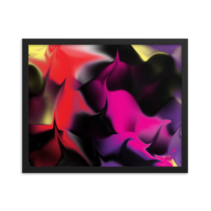 Sway BeSculpt Abstract Wall Art Framed