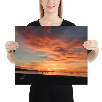 Dawn BeSculpt Photo-Art Seascape Print