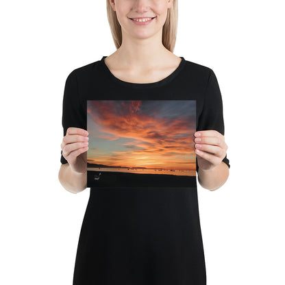 Dawn BeSculpt Photo-Art Seascape Print