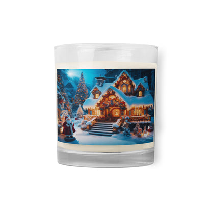 Santa's Season BeSculpt Glass Jar Soy Wax Candle