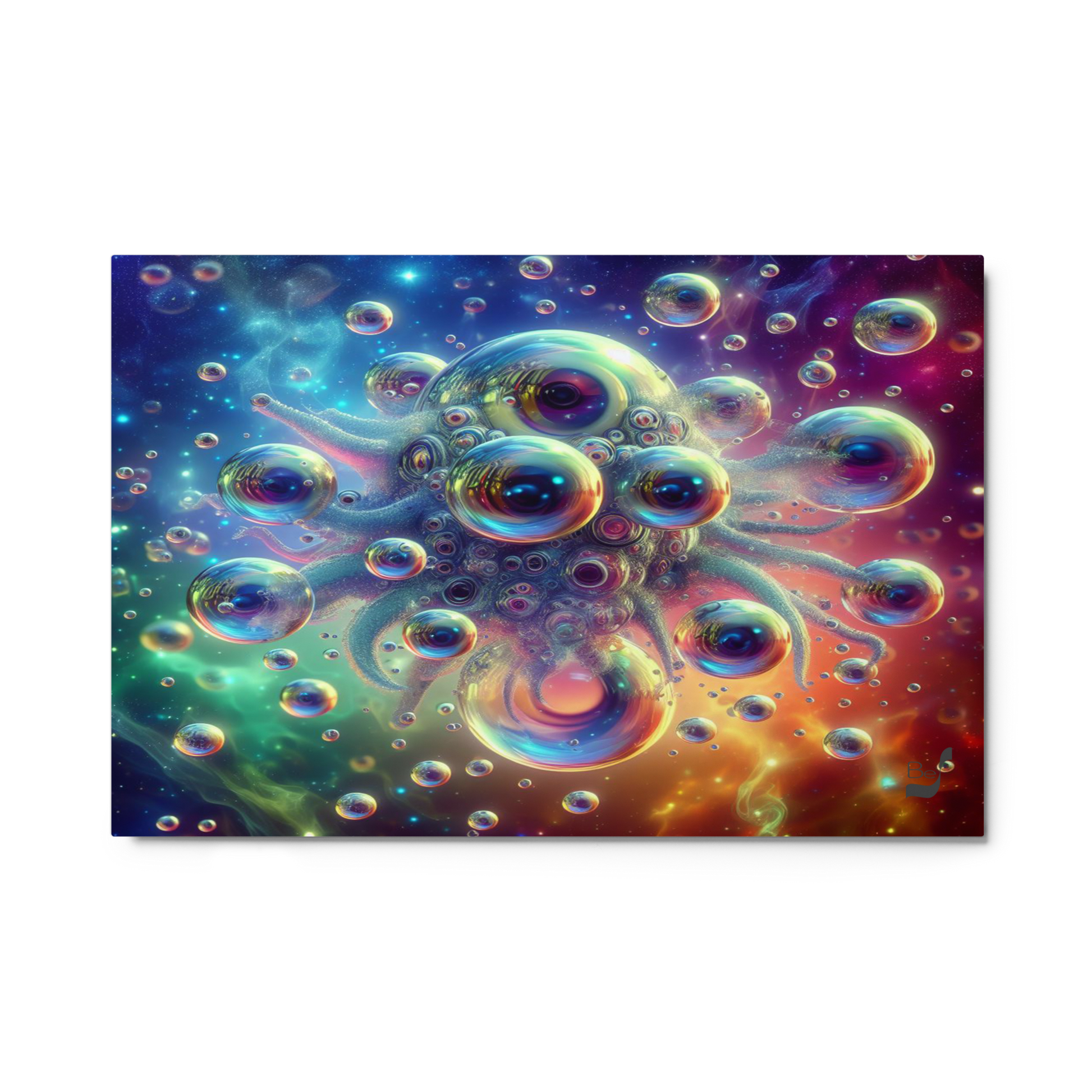 Bubbles of Cosmic Emanation BeSculpt Metal Cosmic Fantasy Art