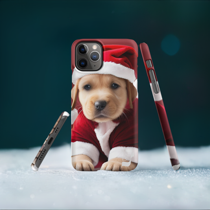 Snowy Pup BeSculpt Snap Case for iPhone®