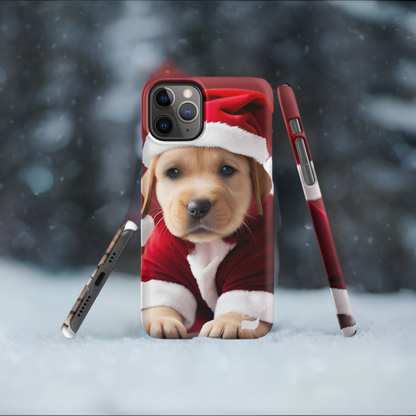 Snowy Pup BeSculpt Snap Case for iPhone®