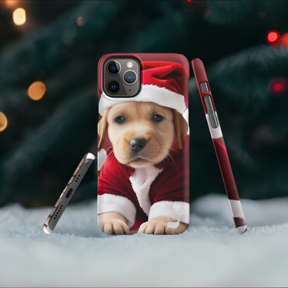 Snowy Pup BeSculpt Snap Case for iPhone®