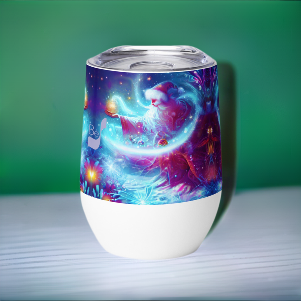 Santa's Magic BeSculpt Wine Tumbler