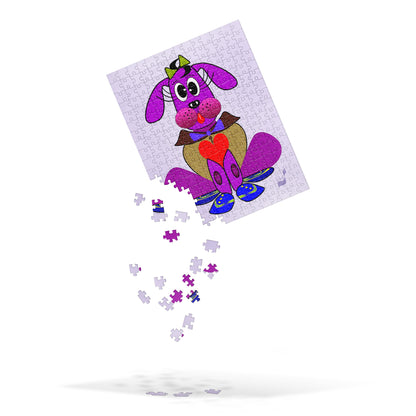 Love Pup 3 Violet BeSculpt Kids Jigsaw Puzzle 252/520 Pieces for Big/Young Kids