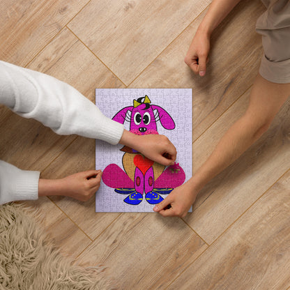 Love Pup 4 Hot Pink BeSculpt Kids Jigsaw Puzzle 252/520 Pieces for Big/Young Kids