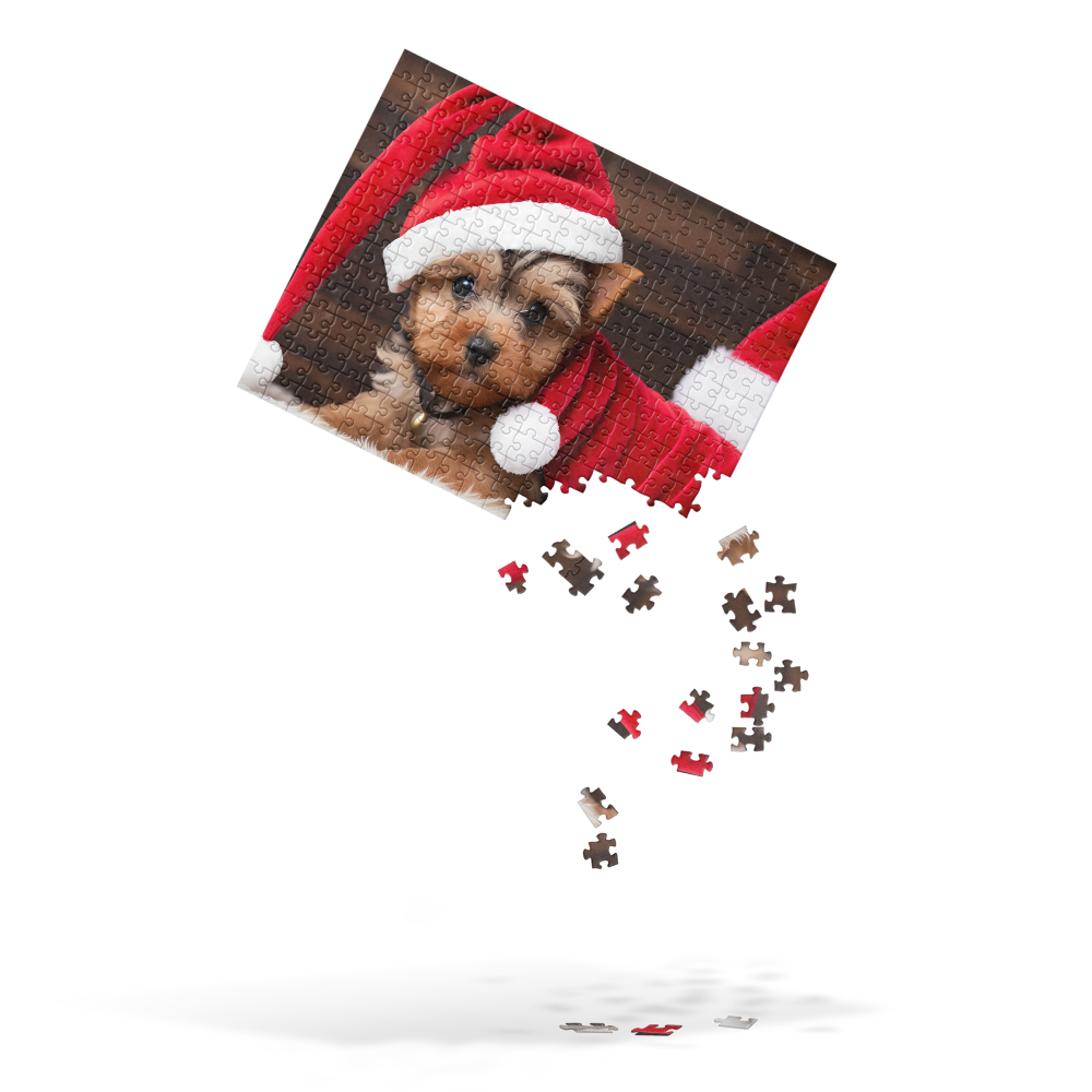 Yuletide Yorkie Santa BeSculpt Jigsaw Puzzle