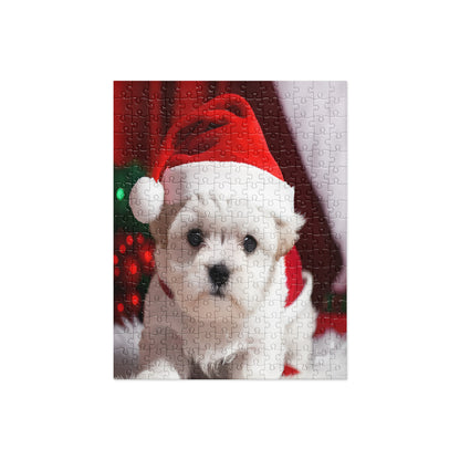 Puppy Holiday BeSculpt Photographic Art Jigsaw Puzzle 252/520 Pieces