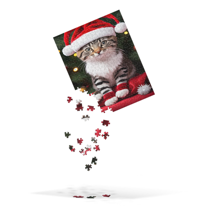 Kitty Claus BeSculpt Jigsaw Puzzle