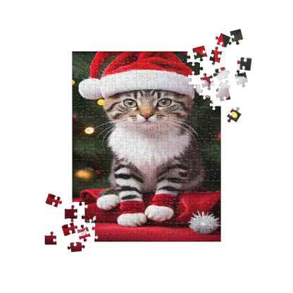 Kitty Claus BeSculpt Photographic Art Jigsaw Puzzle 252/520 Pieces