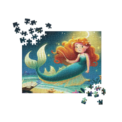 Luly Swimming as a Mermaid BeSculpt Jigsaw Puzzle