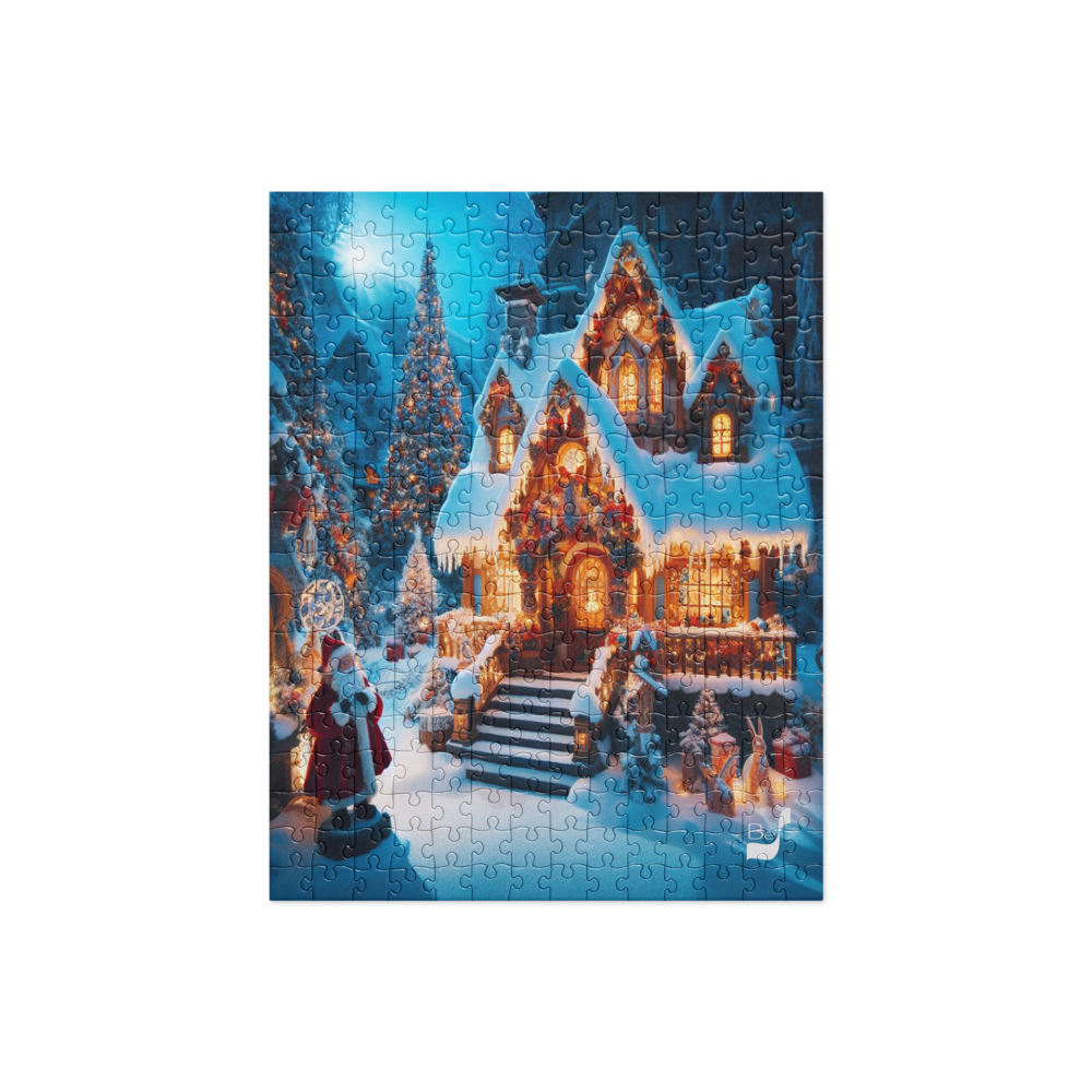 Santa's Season BeSculpt Jigsaw Puzzle