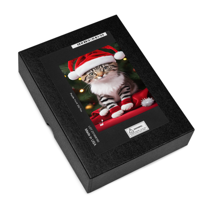 Kitty Claus BeSculpt Photographic Art Jigsaw Puzzle 252/520 Pieces