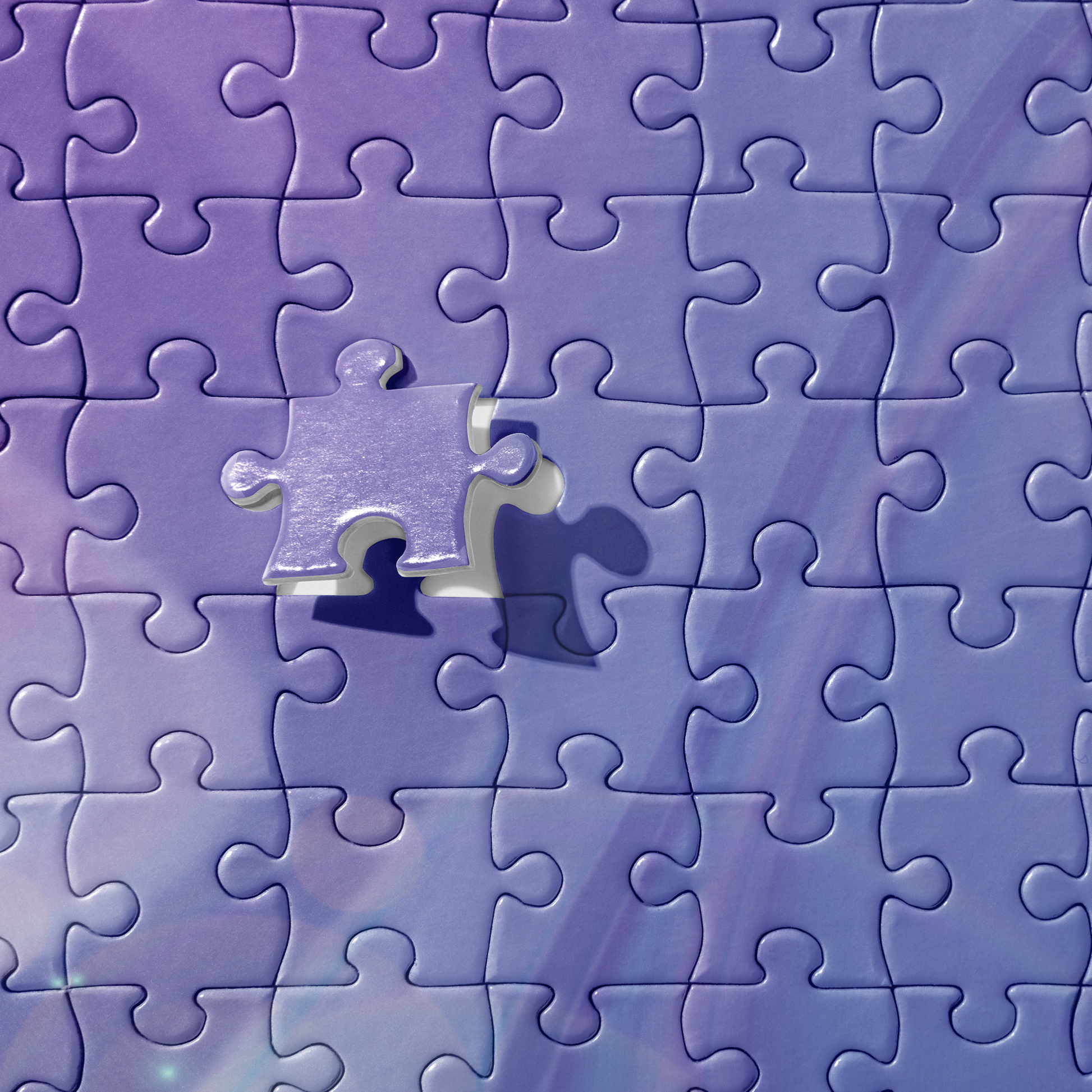 Hidden Reservoir Abstract Art BeSculpt Kids Jigsaw Puzzle 252/520 Pieces