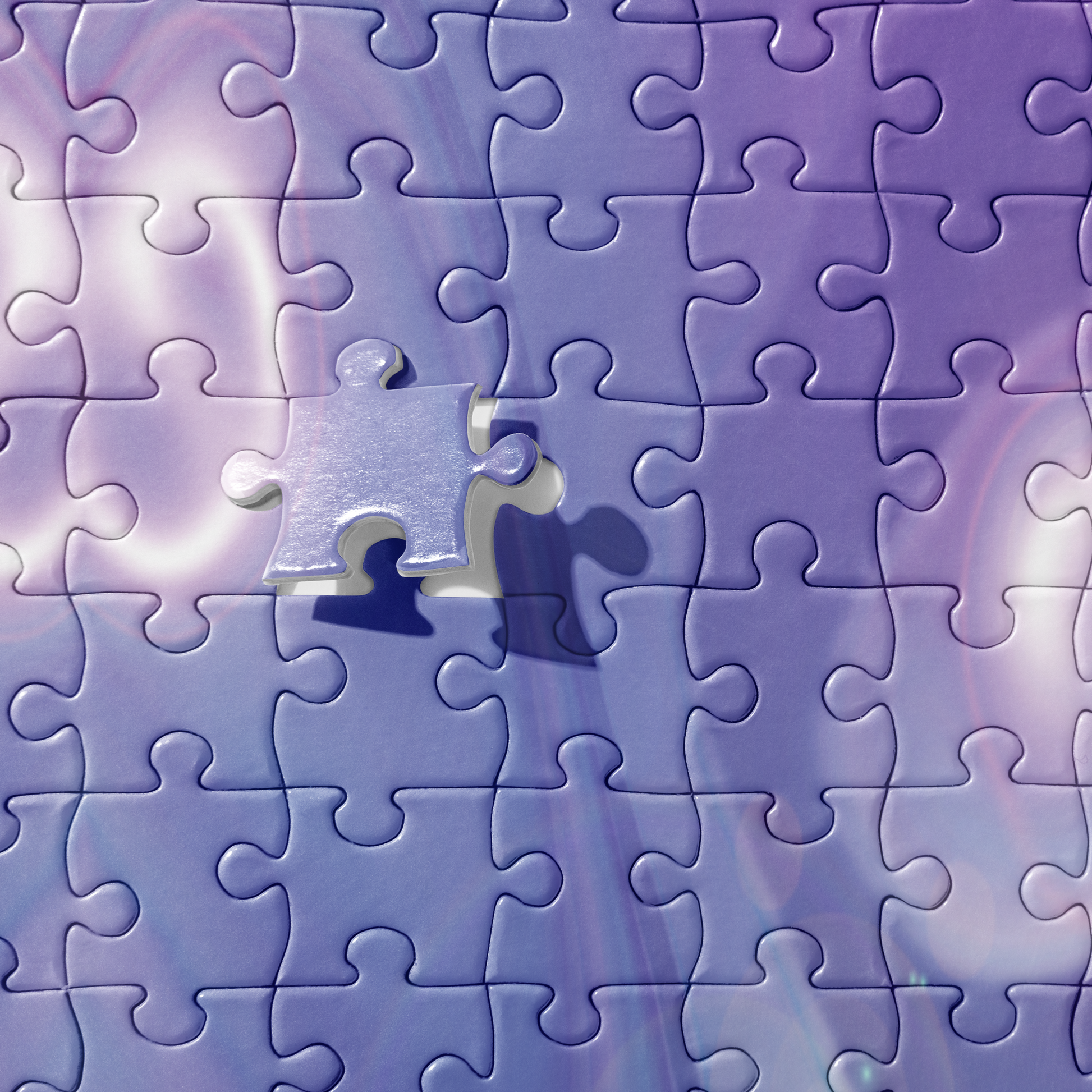 Hidden Reservoir Abstract Art BeSculpt Kids Jigsaw Puzzle  # 4 Image 252/520 Pieces