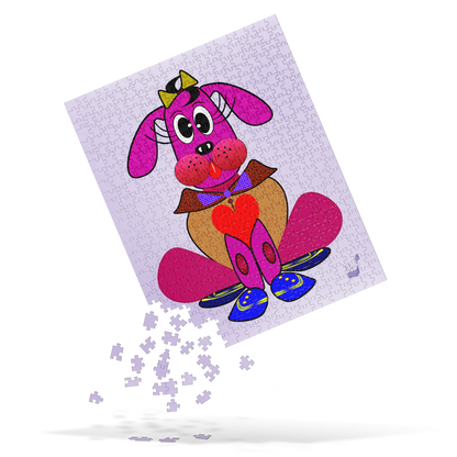 Love Pup 4 Hot Pink BeSculpt Kids Jigsaw Puzzle 252/520 Pieces for Big/Young Kids