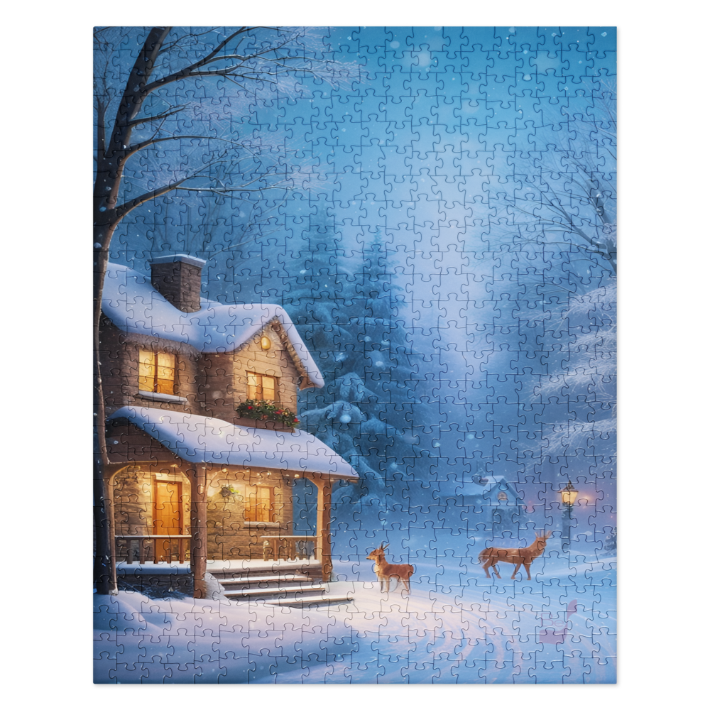 Winter Wonderland BeSculpt Jigsaw Puzzle