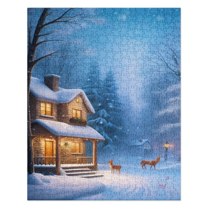 Winter Wonderland BeSculpt Jigsaw Puzzle