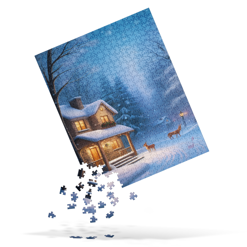 Winter Wonderland BeSculpt Photographic Art Jigsaw Puzzle 252/520 Pieces 