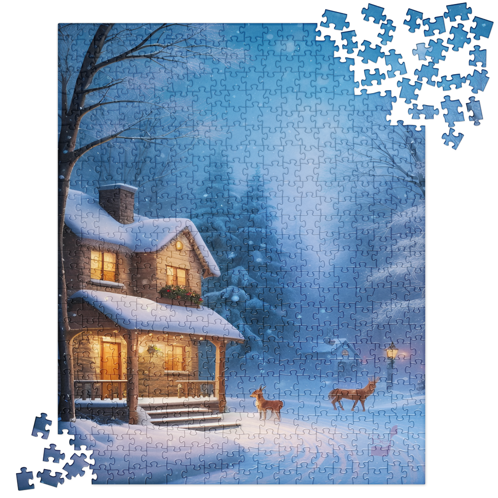 Winter Wonderland BeSculpt Photographic Art Jigsaw Puzzle 252/520 Pieces 