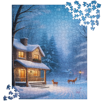 Winter Wonderland BeSculpt Photographic Art Jigsaw Puzzle 252/520 Pieces 