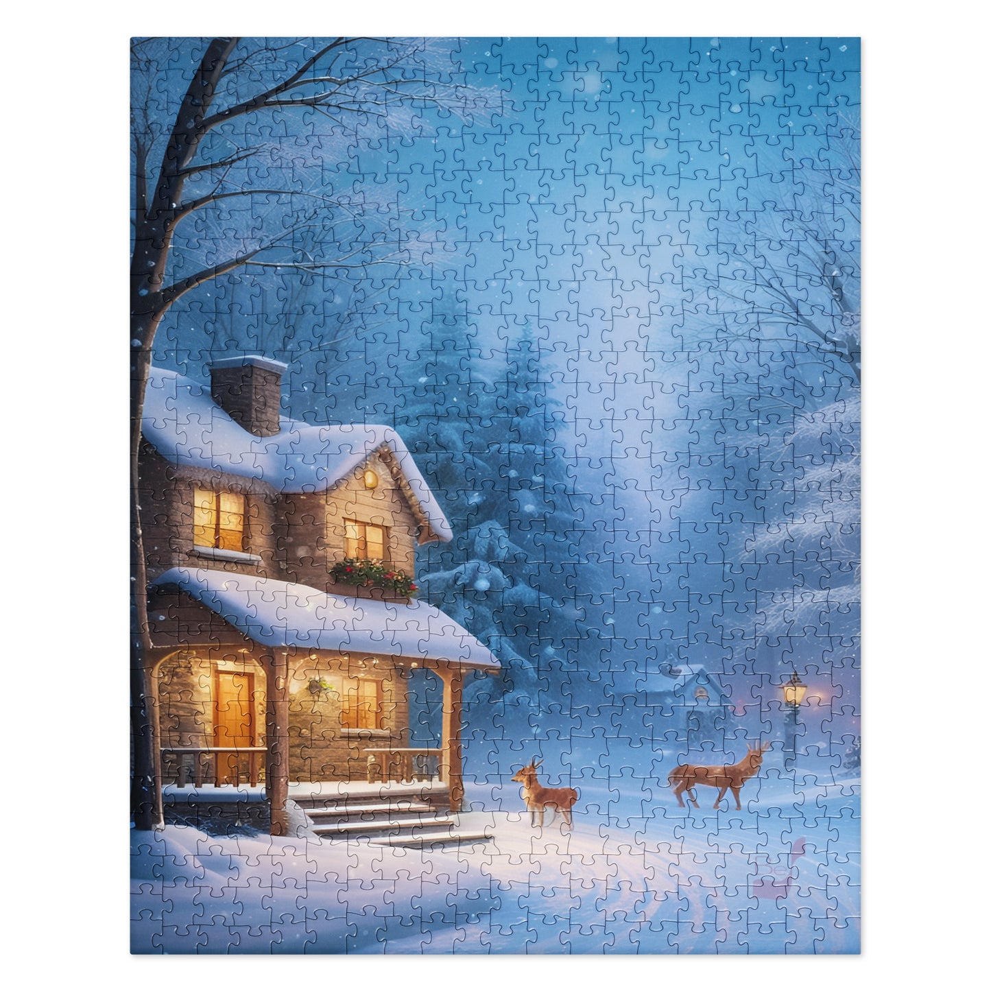 Winter Wonderland BeSculpt Jigsaw Puzzle