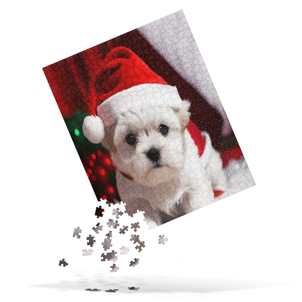 Puppy Holiday BeSculpt Jigsaw Puzzle