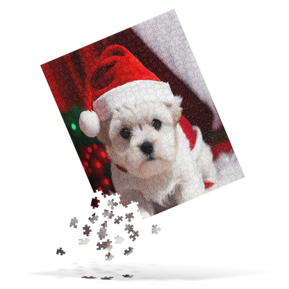 Puppy Holiday BeSculpt Jigsaw Puzzle