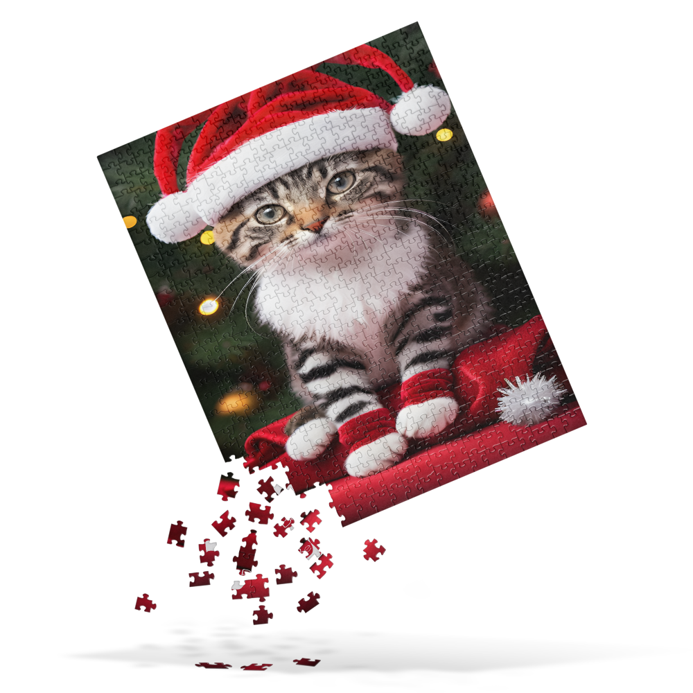 Kitty Claus BeSculpt Jigsaw Puzzle