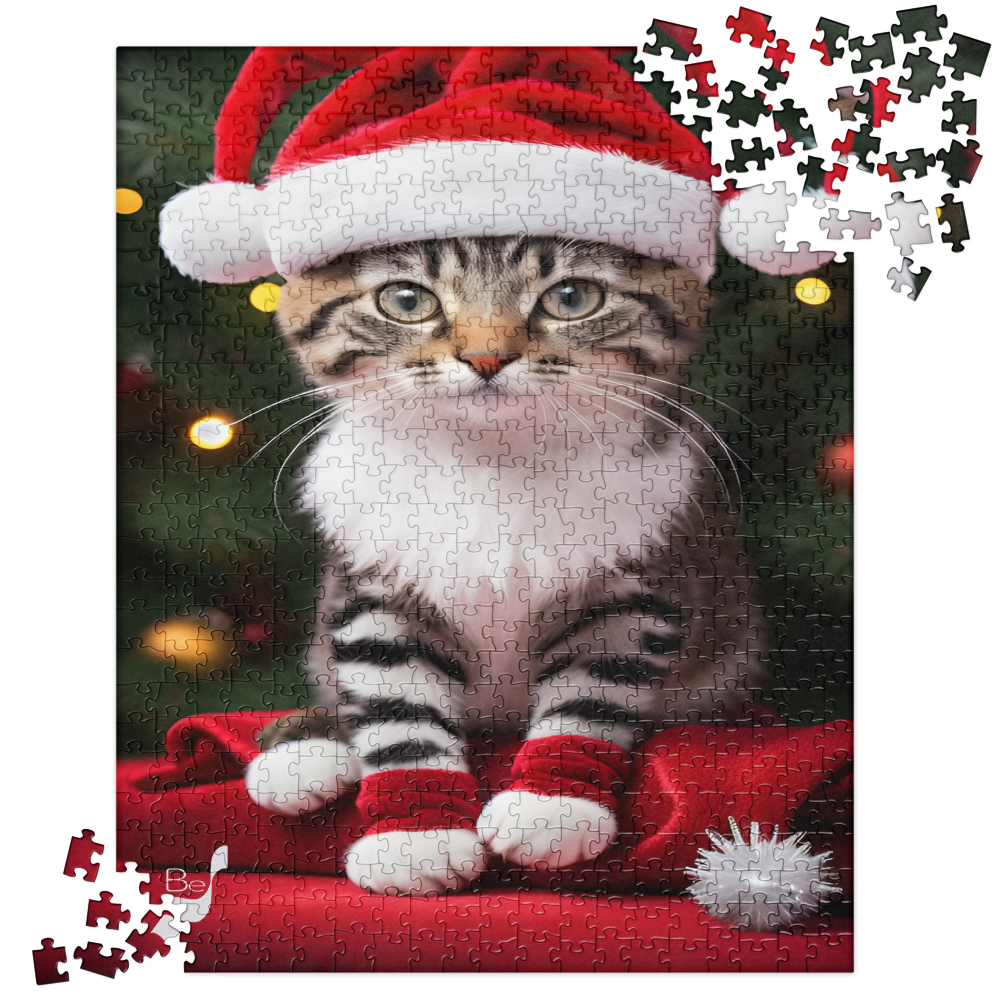 Kitty Claus BeSculpt Photographic Art Jigsaw Puzzle 252/520 Pieces