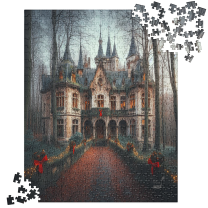 Holiday Season BeSculpt Holiday Illustration Art Jigsaw Puzzle - Exclusive Winter Puzzle