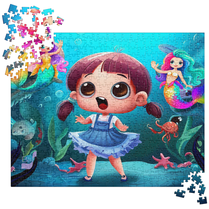 Leap into the Waves BeSculpt Jigsaw Puzzle