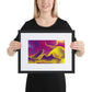 Primeval Kind BeSculpt Abstract Art with Matboard Framed