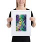 Masquerade BeSculpt Abstract Art with Matboard Framed R