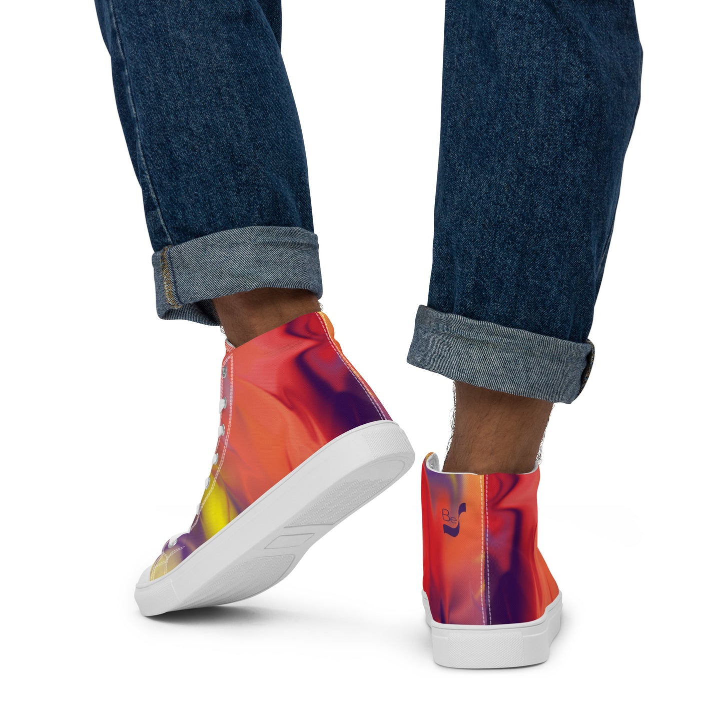 Airless BeSculpt Men’s High Top Canvas Shoes