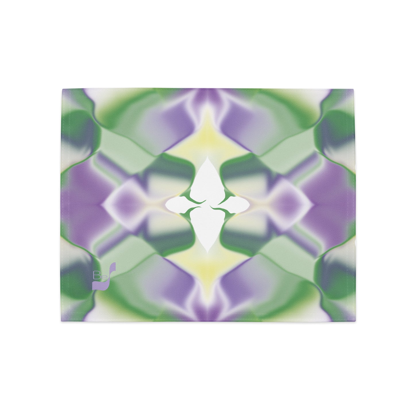 Ribbons Green BeSculpt Kaleidoscope Placemat Set of 4