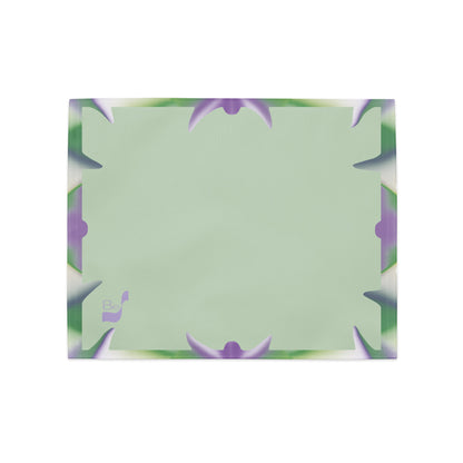 Ribbons Green BeSculpt Kaleidoscope Green Tea Placemat Set of 4