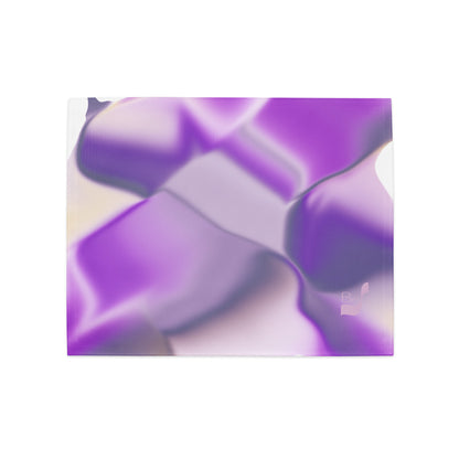 Ribbons Purple BeSculpt Placemat Set of 4