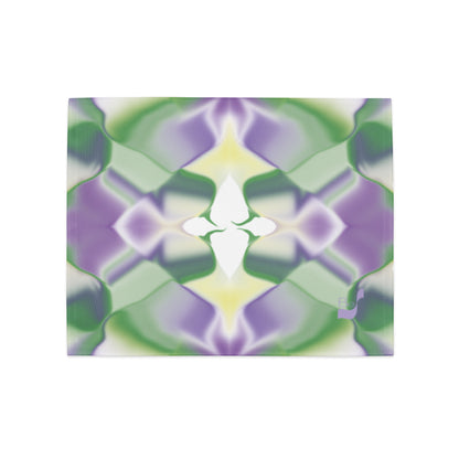 Ribbons Green BeSculpt Kaleidoscope Placemat Set of 4