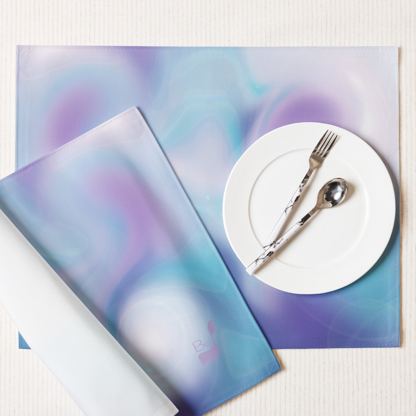 Swirling BeSculpt Placemat Set of 4