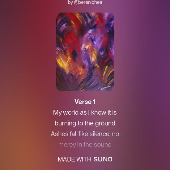 Rumbling Wilderness — an original smooth jazz R&B song by Bereniche Aguiar, part of the BeSculpt Voice of the Artwork experience