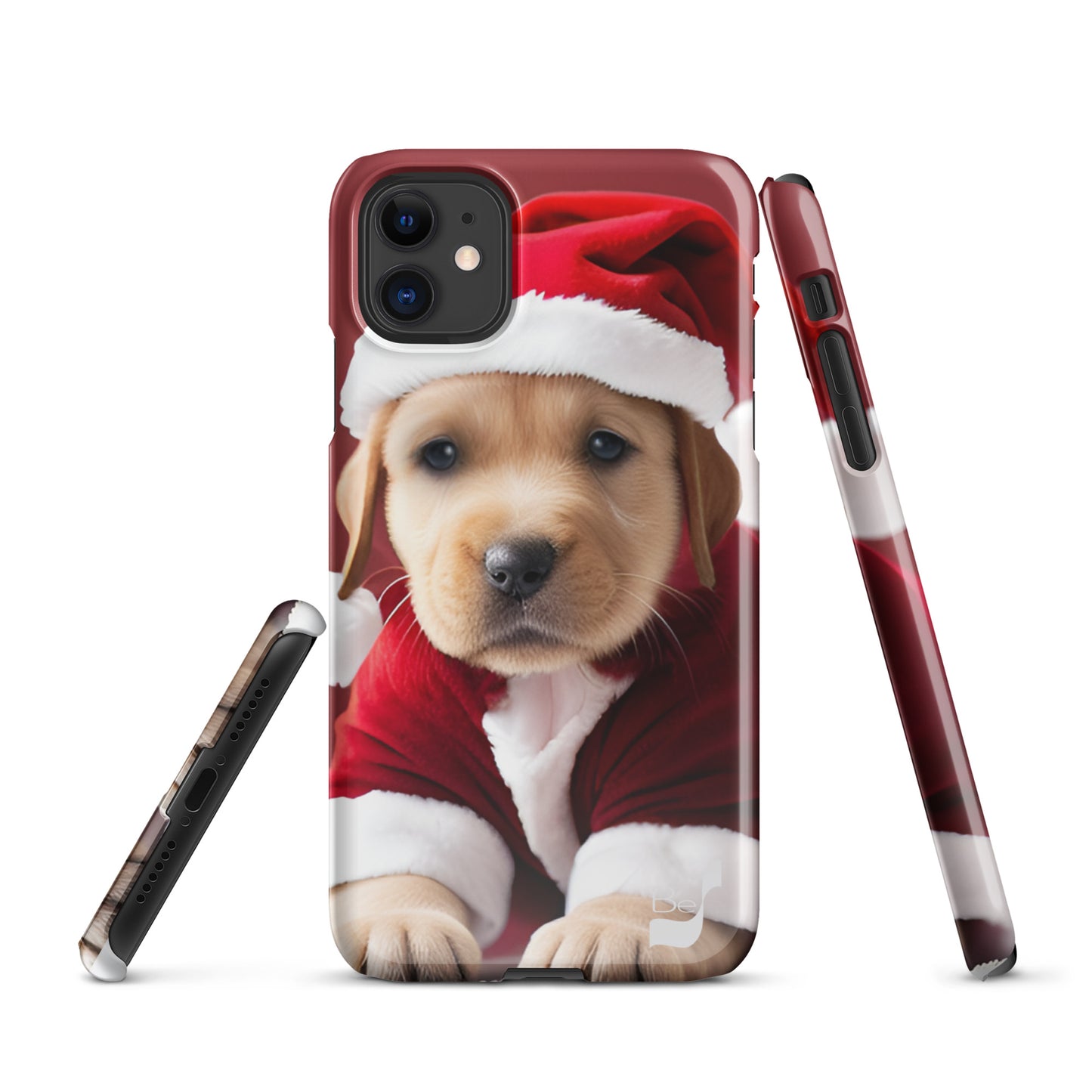 Snowy Pup BeSculpt Photographic Art Snap Case for iPhone®