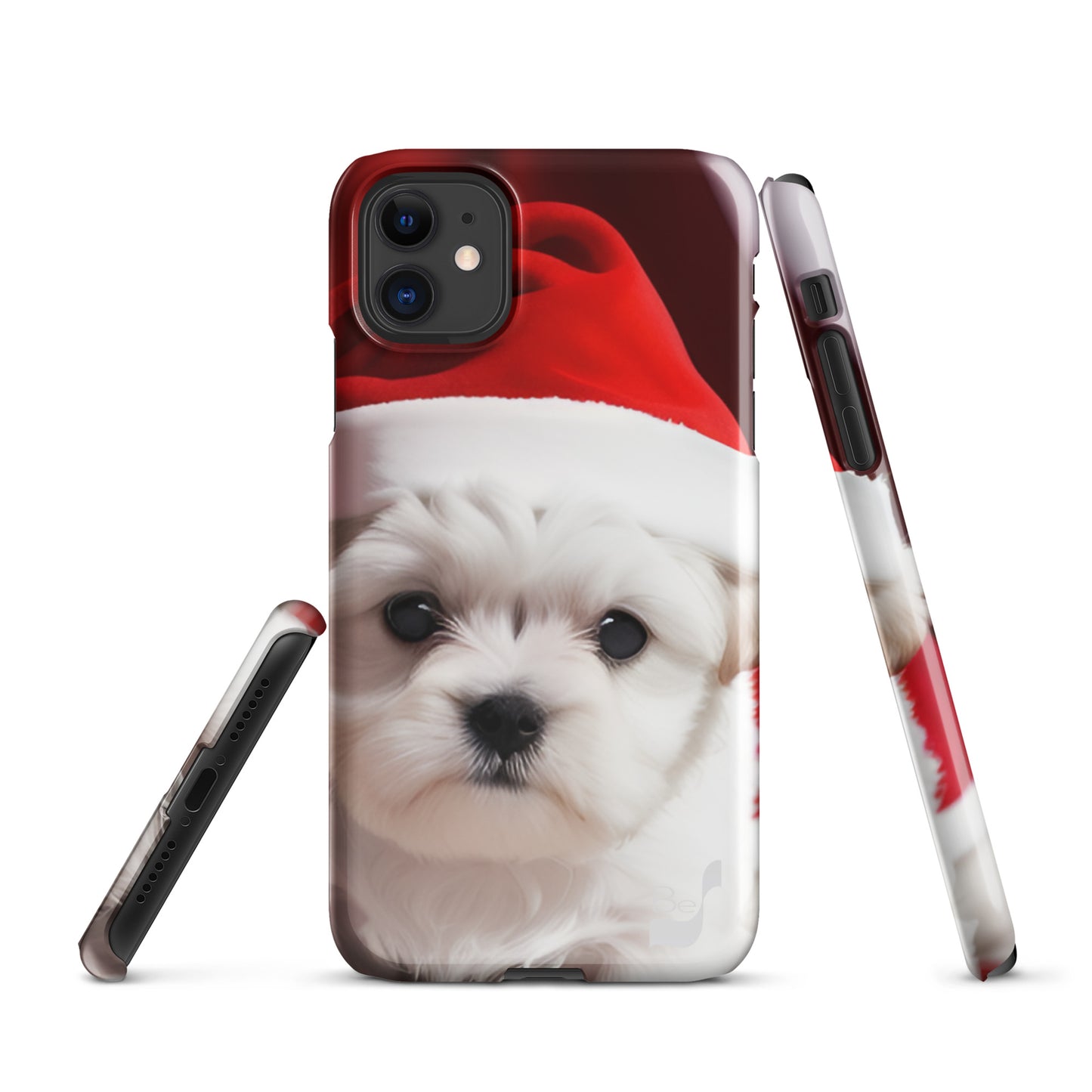 Puppy Holiday BeSculpt Photographic Art Snap Case for iPhone®