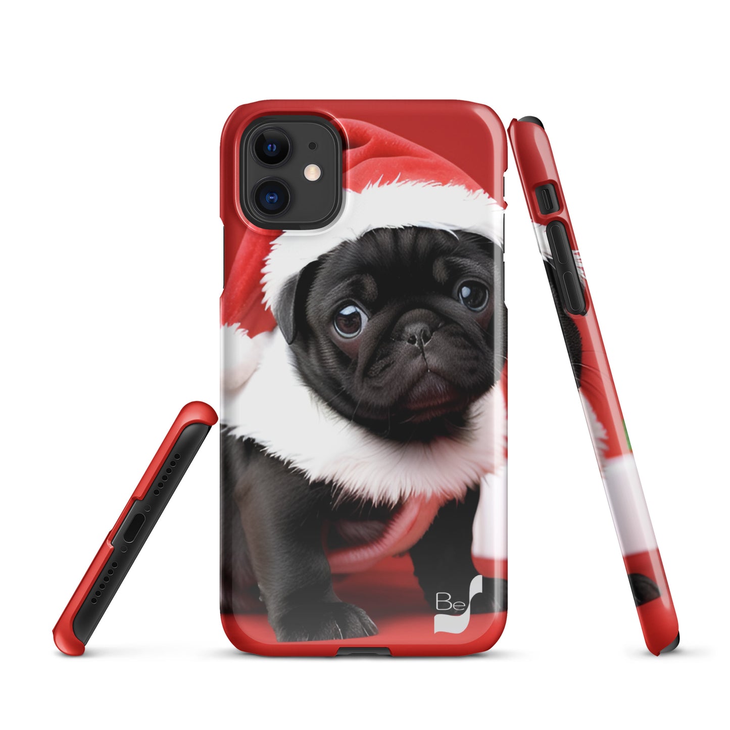 Pug Claus BeSculpt Snap Case for iPhone®