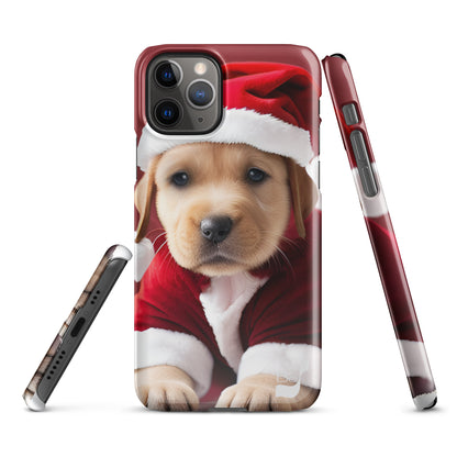 Snowy Pup BeSculpt Snap Case for iPhone®