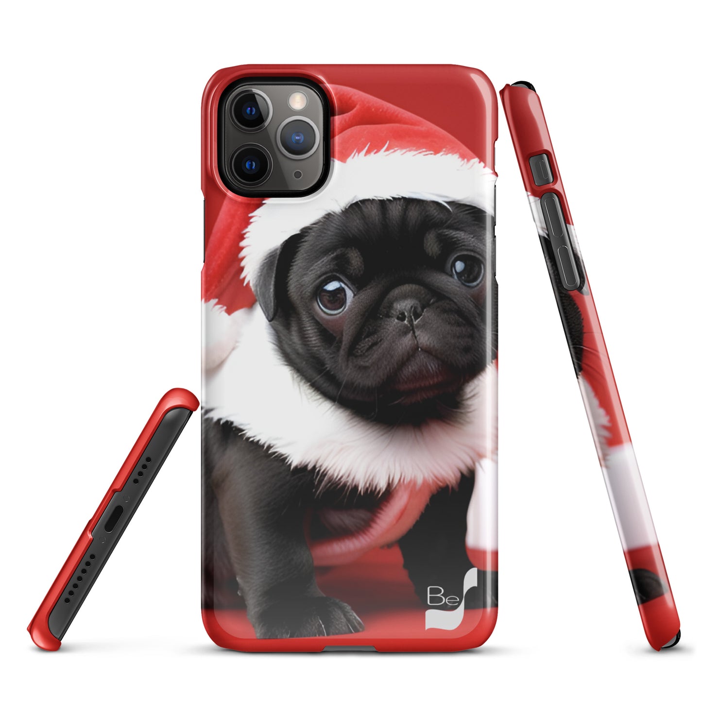 Pug Claus BeSculpt Snap Case for iPhone®